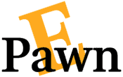 E-Pawn Pawnbrokers logo showing car, motorcycle and truck icons — representing fast same-day cash loans in Sydney secured against vehicles including cars, utes, bikes and work trucks.