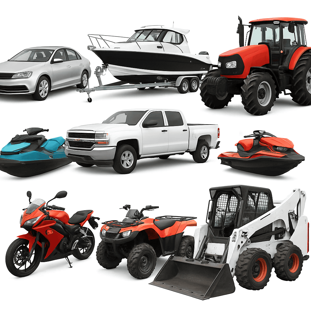 Mechanic holding a vehicle inspection checklist while examining a car’s engine — illustrating E-Pawn’s quality and safety checks for late-model cars used for pawn loans